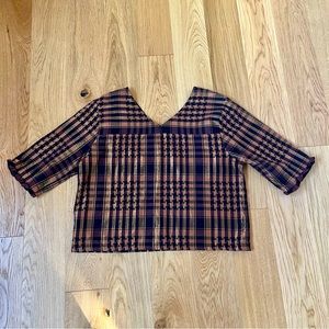 Ace & Jig St. Honore double v-neck top